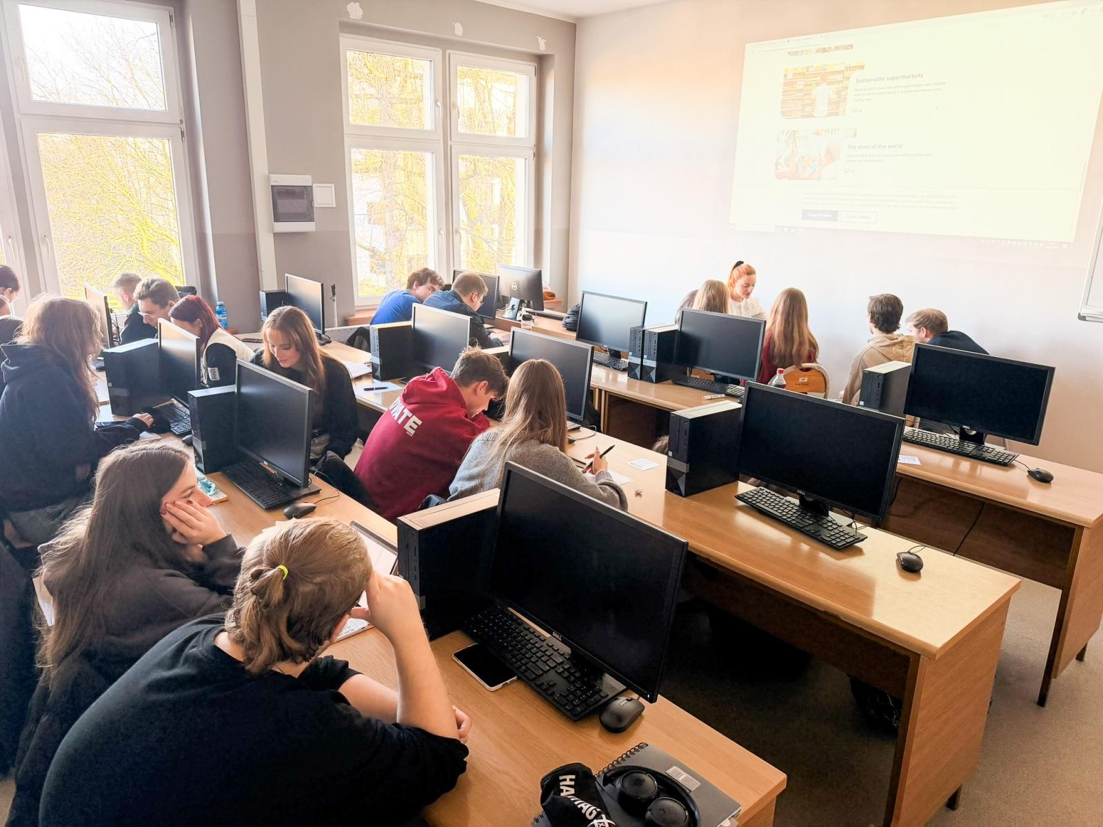 Zdjęcie w galerii na portalu naszwodzislaw.com: Dzień Otwartych Drzwi w Instytucie Języków i Translatoryki ANS w Raciborzu wiadomości z regionu