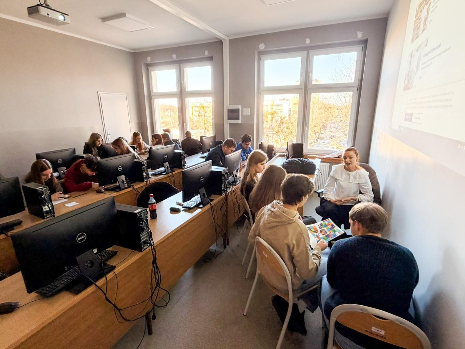 Zdjęcie w galerii na portalu naszwodzislaw.com: Dzień Otwartych Drzwi w Instytucie Języków i Translatoryki ANS w Raciborzu wiadomości z regionu