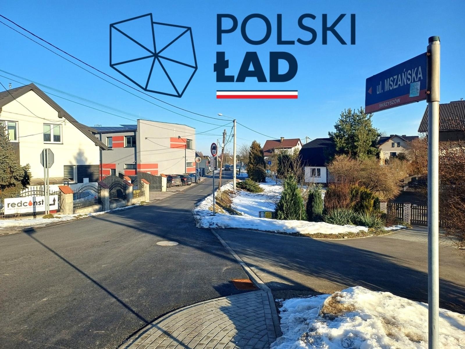 Zdjęcie w galerii na portalu naszwodzislaw.com: Zakończono przebudowę ul. Mszańskiej w Skrzyszowie wiadomości z regionu