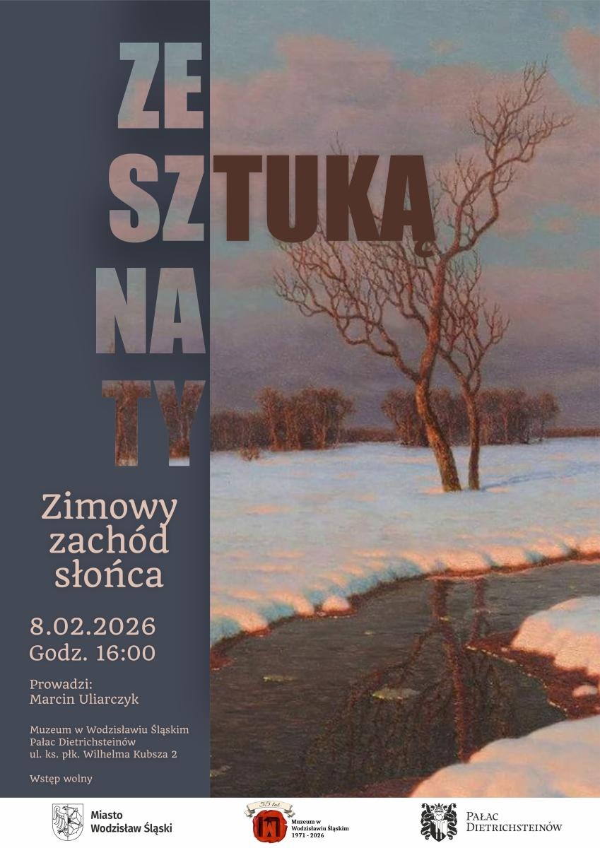 Zdjęcie w galerii na portalu naszwodzislaw.com: Zimowe pejzaże dla każdego w Pałacu Dietrichsteinów wiadomości z regionu