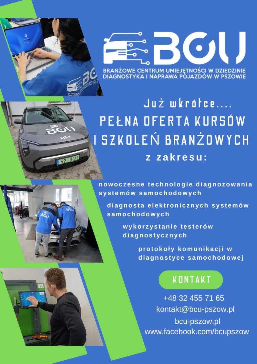 Zdjęcie w galerii na portalu naszwodzislaw.com: Dzień Otwarty Branżowego Centrum Umiejętności w Pszowie – odkryj świat nowoczesnej motoryzacji wiadomości z regionu