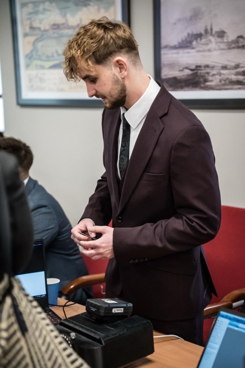 Zdjęcie w galerii na portalu naszwodzislaw.com: Młodzi inżynierowie po raz pierwszy na Zamku Piastowskim. Jubileuszowy przegląd projektów ANS Racibórz wiadomości z regionu