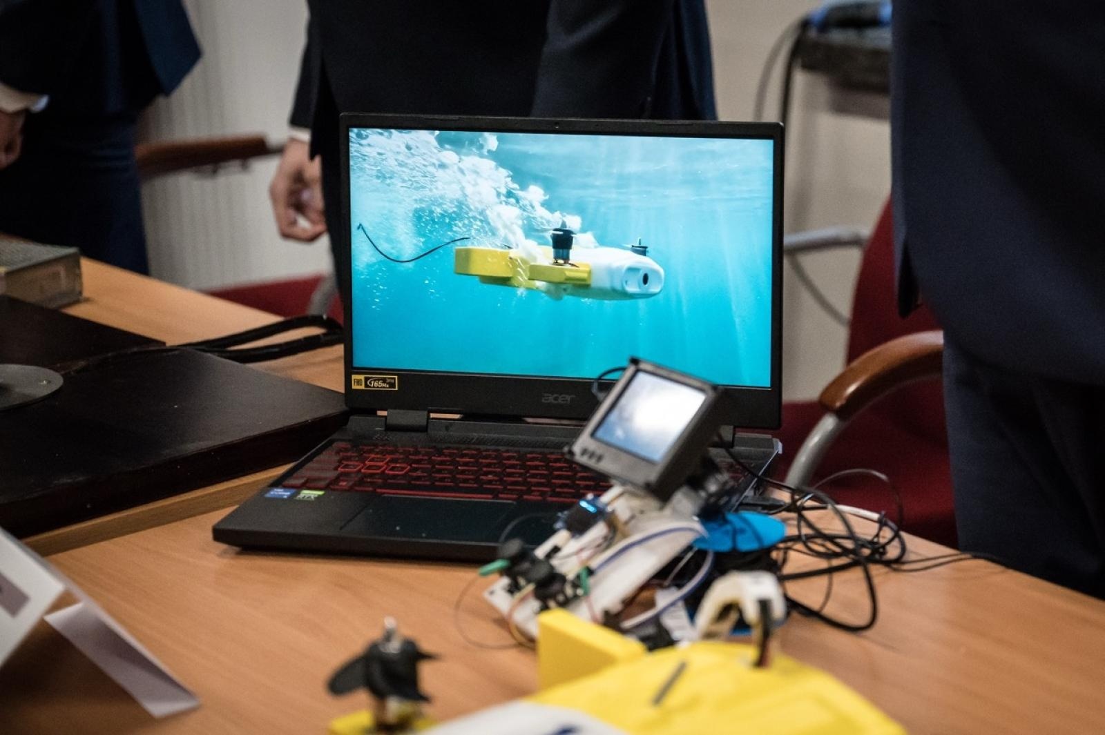 Zdjęcie w galerii na portalu naszwodzislaw.com: Młodzi inżynierowie po raz pierwszy na Zamku Piastowskim. Jubileuszowy przegląd projektów ANS Racibórz wiadomości z regionu