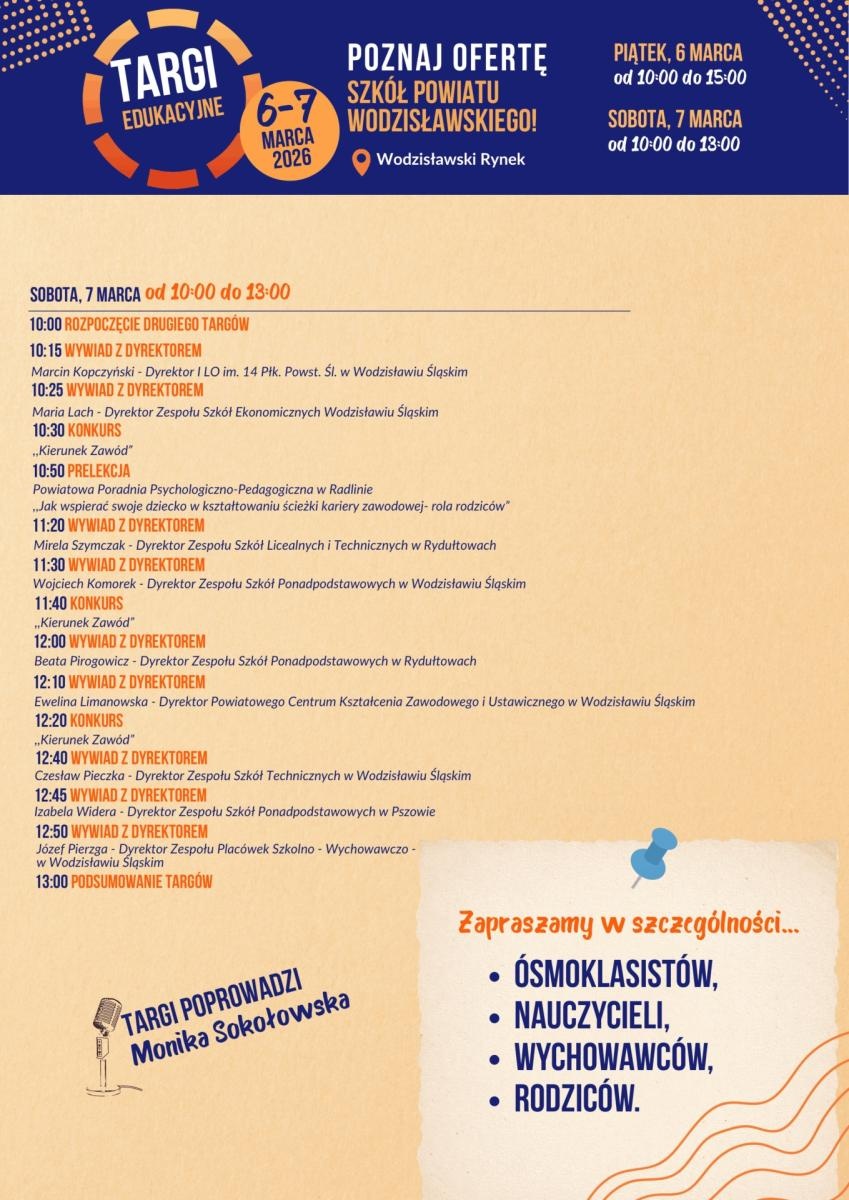 Zdjęcie w galerii na portalu naszwodzislaw.com: Powiatowe Targi Edukacyjne w Wodzisławiu Śląskim już w marcu  wiadomości z regionu