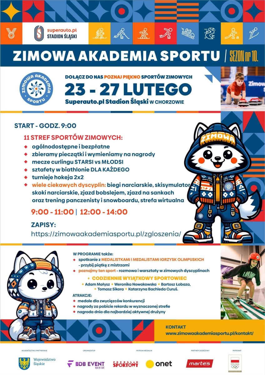 Zdjęcie w galerii na portalu naszwodzislaw.com: Zimowe igrzyska na… Śląskim wiadomości z regionu