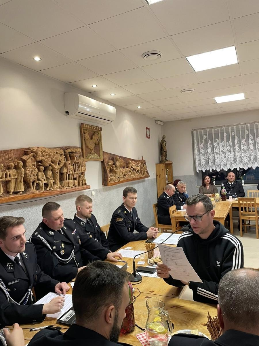 Zdjęcie w galerii na portalu naszwodzislaw.com: Walne zebranie sprawozdawczo-wyborcze 2026 w OSP Kokoszyce wiadomości z regionu