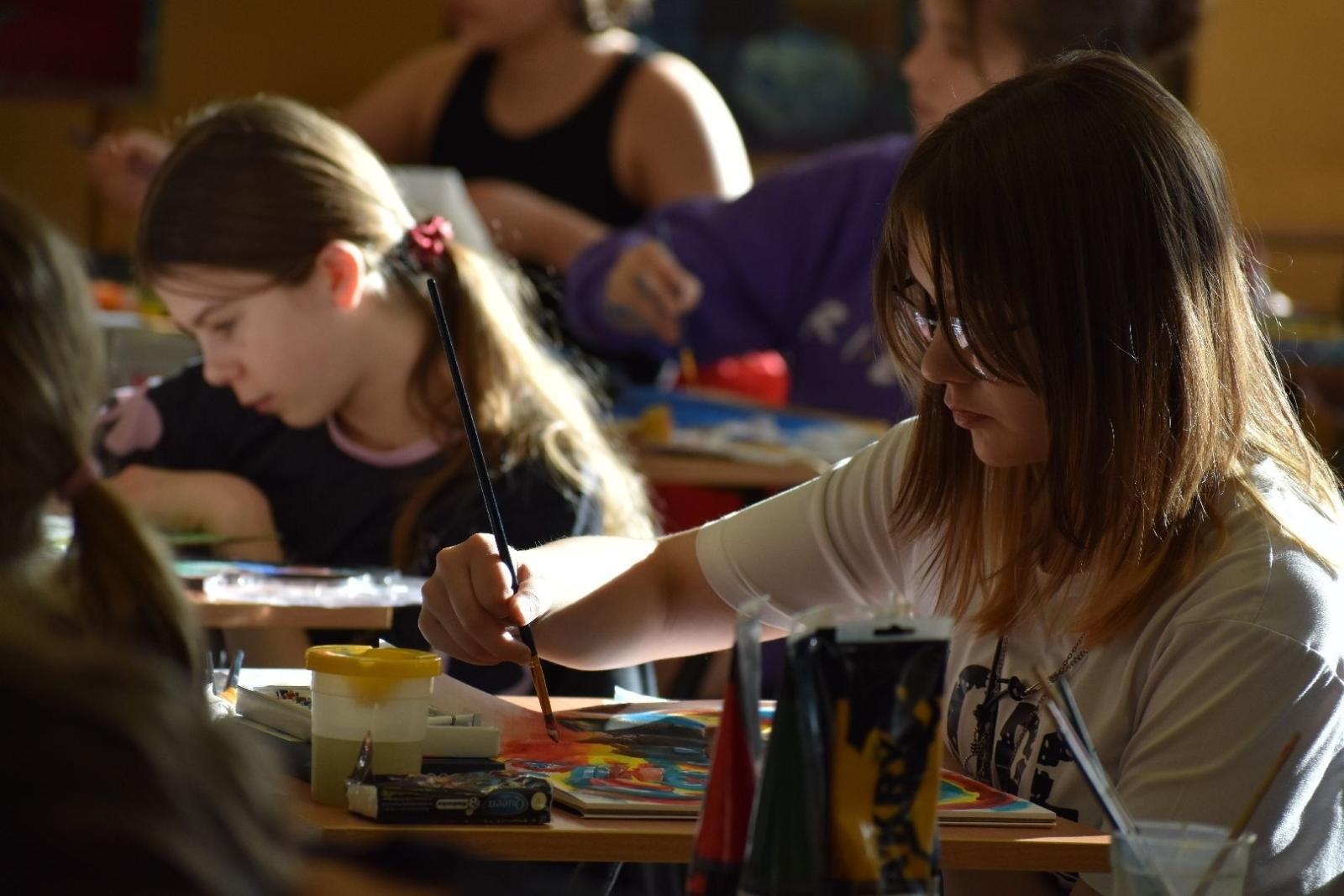 Zdjęcie w galerii na portalu naszwodzislaw.com: Spacer po wyobraźni w Liceum Sztuk Plastycznych w Wodzisławiu Śląskim [FOTO] wiadomości z regionu
