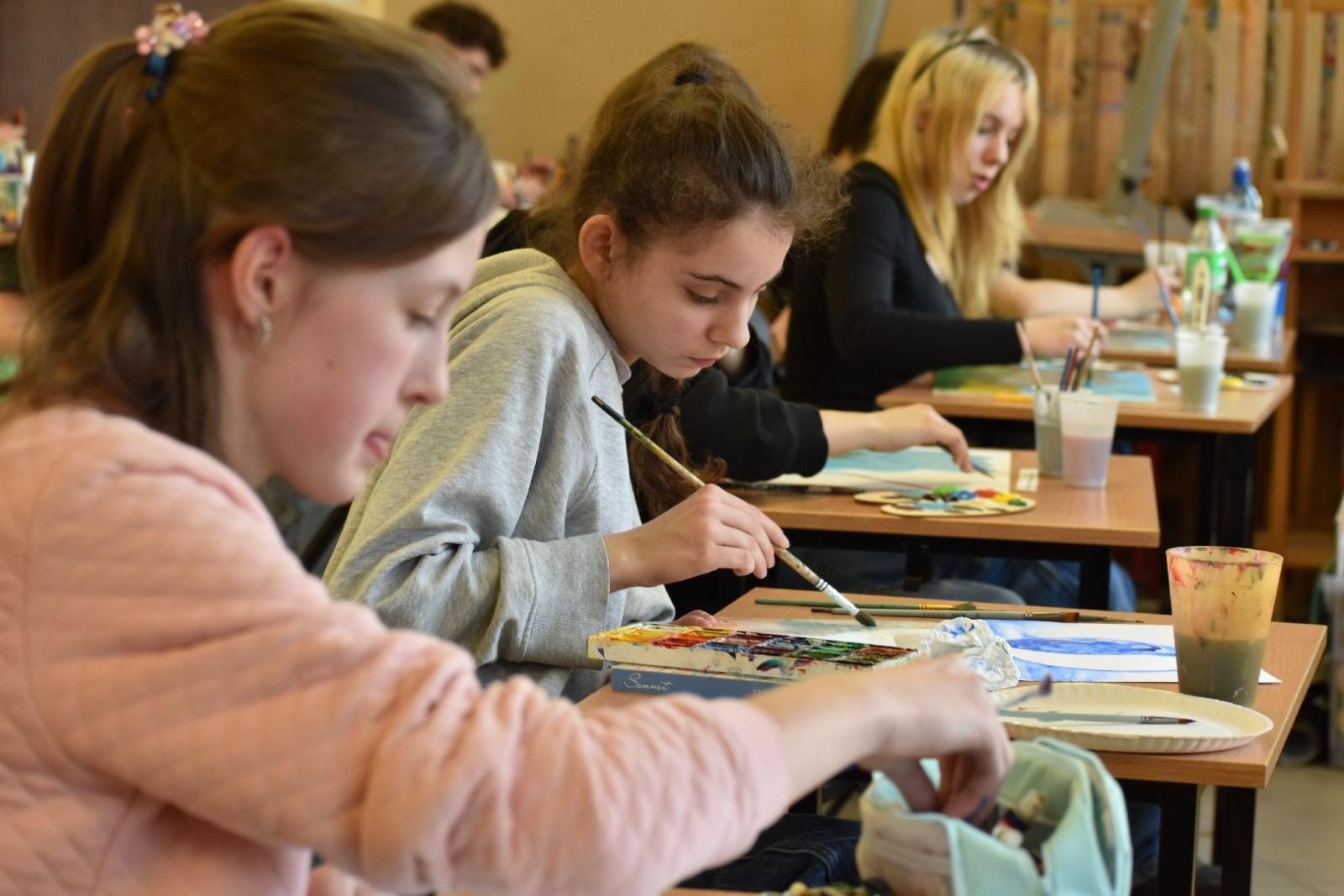 Zdjęcie w galerii na portalu naszwodzislaw.com: Spacer po wyobraźni w Liceum Sztuk Plastycznych w Wodzisławiu Śląskim [FOTO] wiadomości z regionu