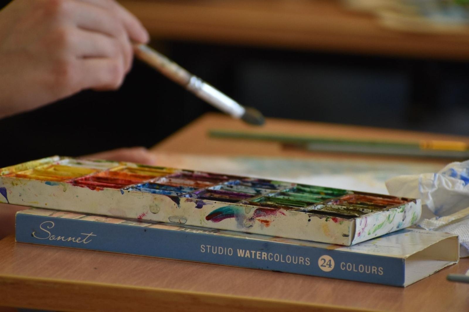 Zdjęcie w galerii na portalu naszwodzislaw.com: Spacer po wyobraźni w Liceum Sztuk Plastycznych w Wodzisławiu Śląskim [FOTO] wiadomości z regionu