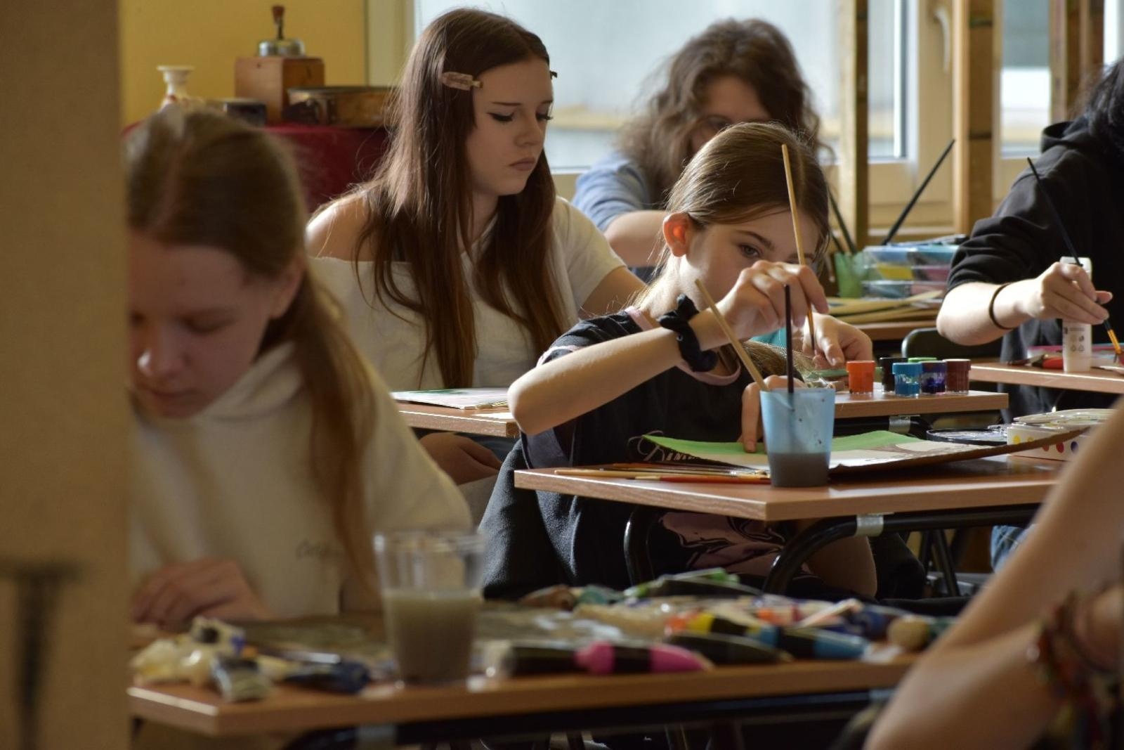 Zdjęcie w galerii na portalu naszwodzislaw.com: Spacer po wyobraźni w Liceum Sztuk Plastycznych w Wodzisławiu Śląskim [FOTO] wiadomości z regionu