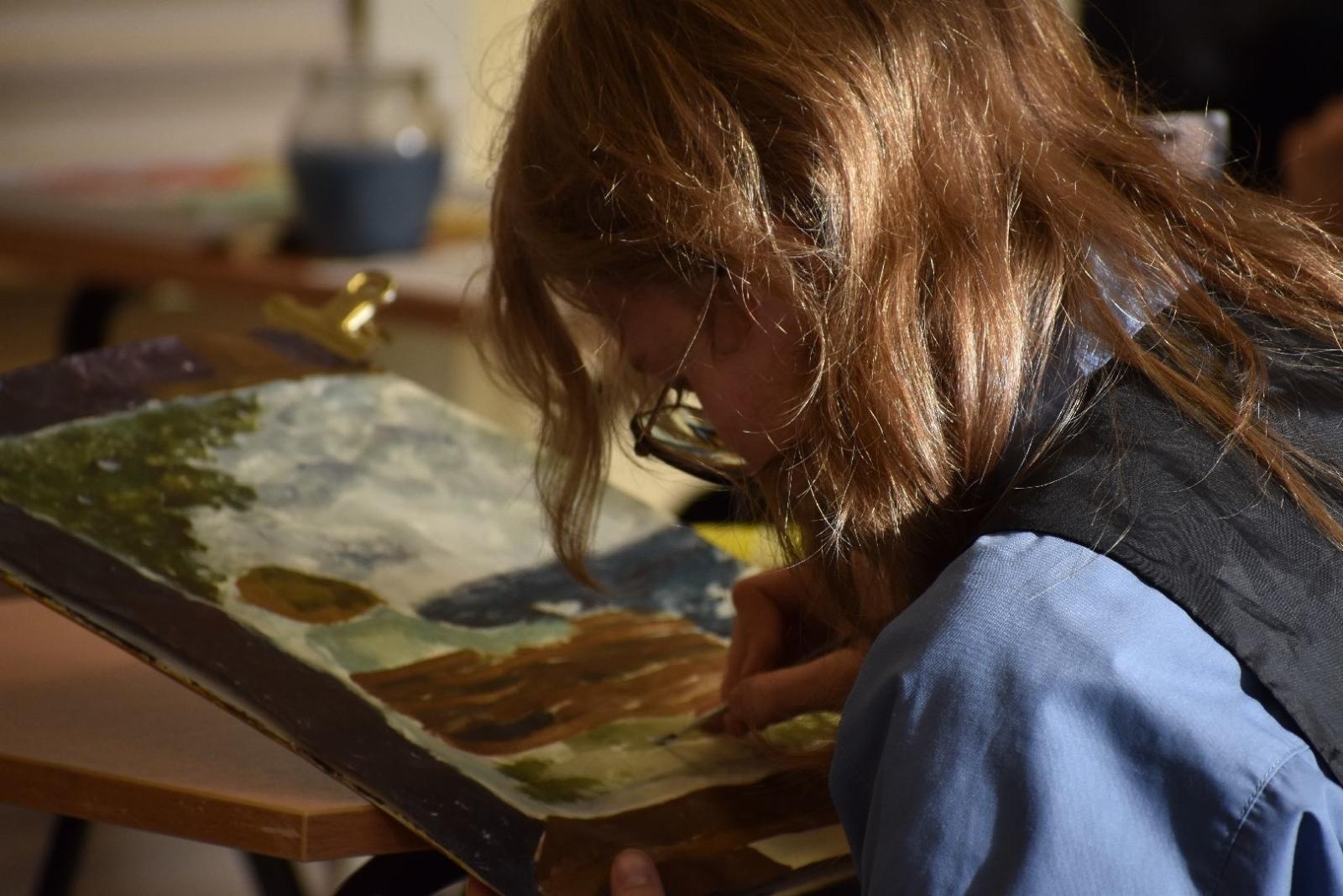 Zdjęcie w galerii na portalu naszwodzislaw.com: Spacer po wyobraźni w Liceum Sztuk Plastycznych w Wodzisławiu Śląskim [FOTO] wiadomości z regionu