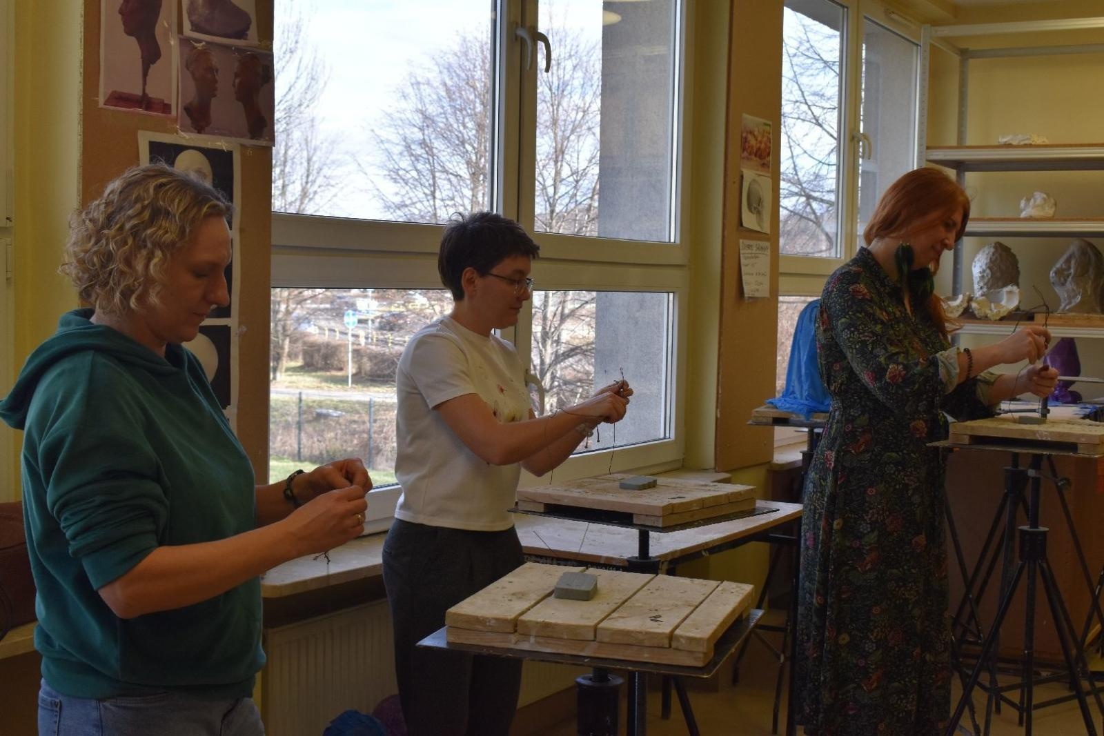 Zdjęcie w galerii na portalu naszwodzislaw.com: Spacer po wyobraźni w Liceum Sztuk Plastycznych w Wodzisławiu Śląskim [FOTO] wiadomości z regionu