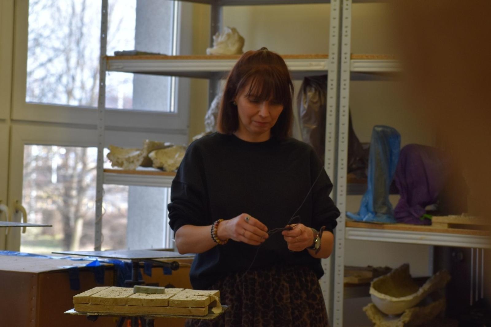 Zdjęcie w galerii na portalu naszwodzislaw.com: Spacer po wyobraźni w Liceum Sztuk Plastycznych w Wodzisławiu Śląskim [FOTO] wiadomości z regionu