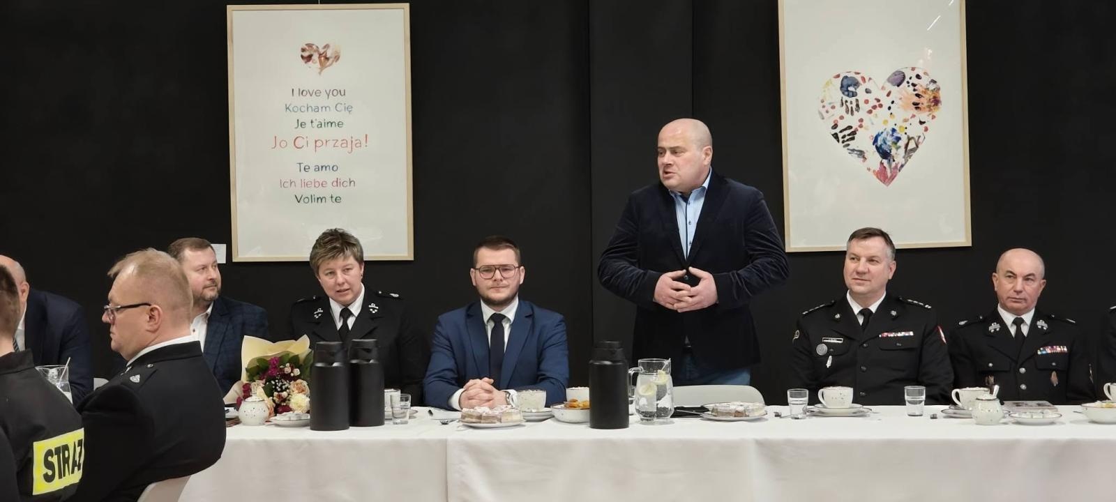 Zdjęcie w galerii na portalu naszwodzislaw.com: Zebranie Sprawozdawczo–Wyborcze w OSP Turza Śląska. Nowe władze i podsumowanie roku działalności wiadomości z regionu