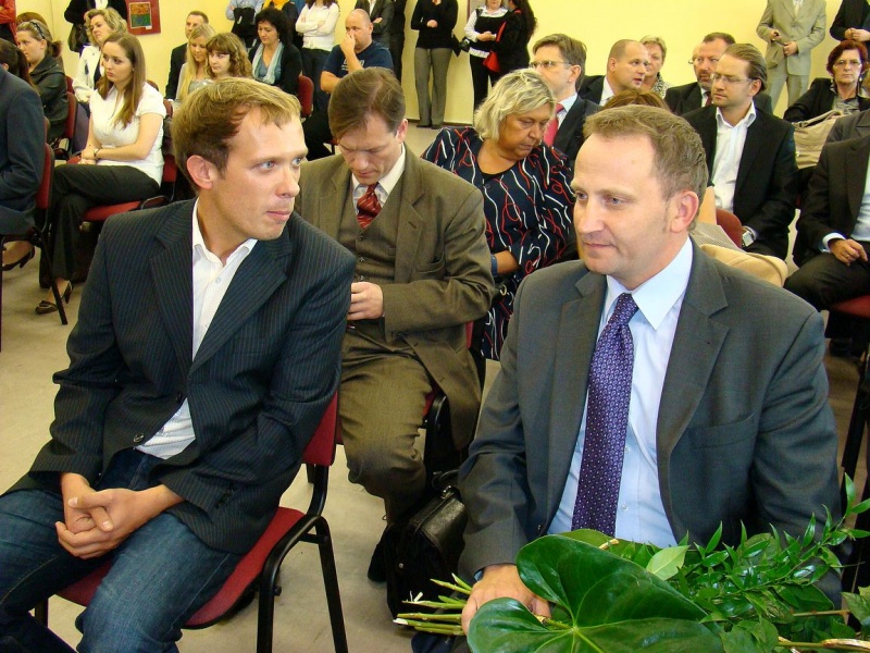 Zdjęcie w galerii na portalu naszwodzislaw.com: Immatrykulacja na wodzisławskiej uczelni wiadomości z regionu