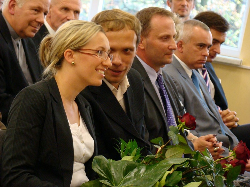 Zdjęcie w galerii na portalu naszwodzislaw.com: Immatrykulacja na wodzisławskiej uczelni wiadomości z regionu