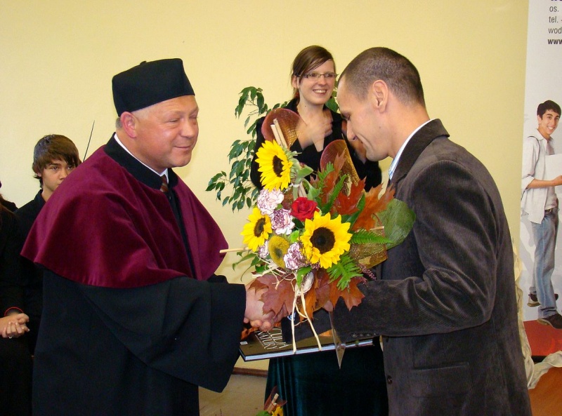 Zdjęcie w galerii na portalu naszwodzislaw.com: Immatrykulacja na wodzisławskiej uczelni wiadomości z regionu