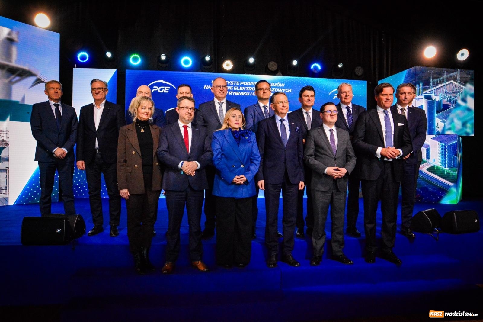 Zdjęcie w galerii na portalu naszwodzislaw.com: W Rybniku powstanie nowa elektrownia gazowa. PGE podpisało umowę z Polimex Mostostal S.A. i Siemens Energy wiadomości z regionu