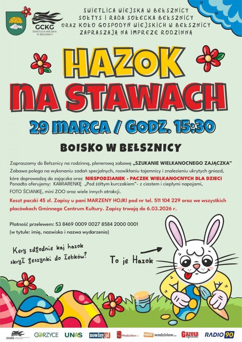Zdjęcie w galerii na portalu naszwodzislaw.com: Wiosenne wydarzenia kulturalne i sportowe w powiecie wodzisławskim – oferta Gminnego Centrum Kultury w Gorzycach wiadomości z regionu