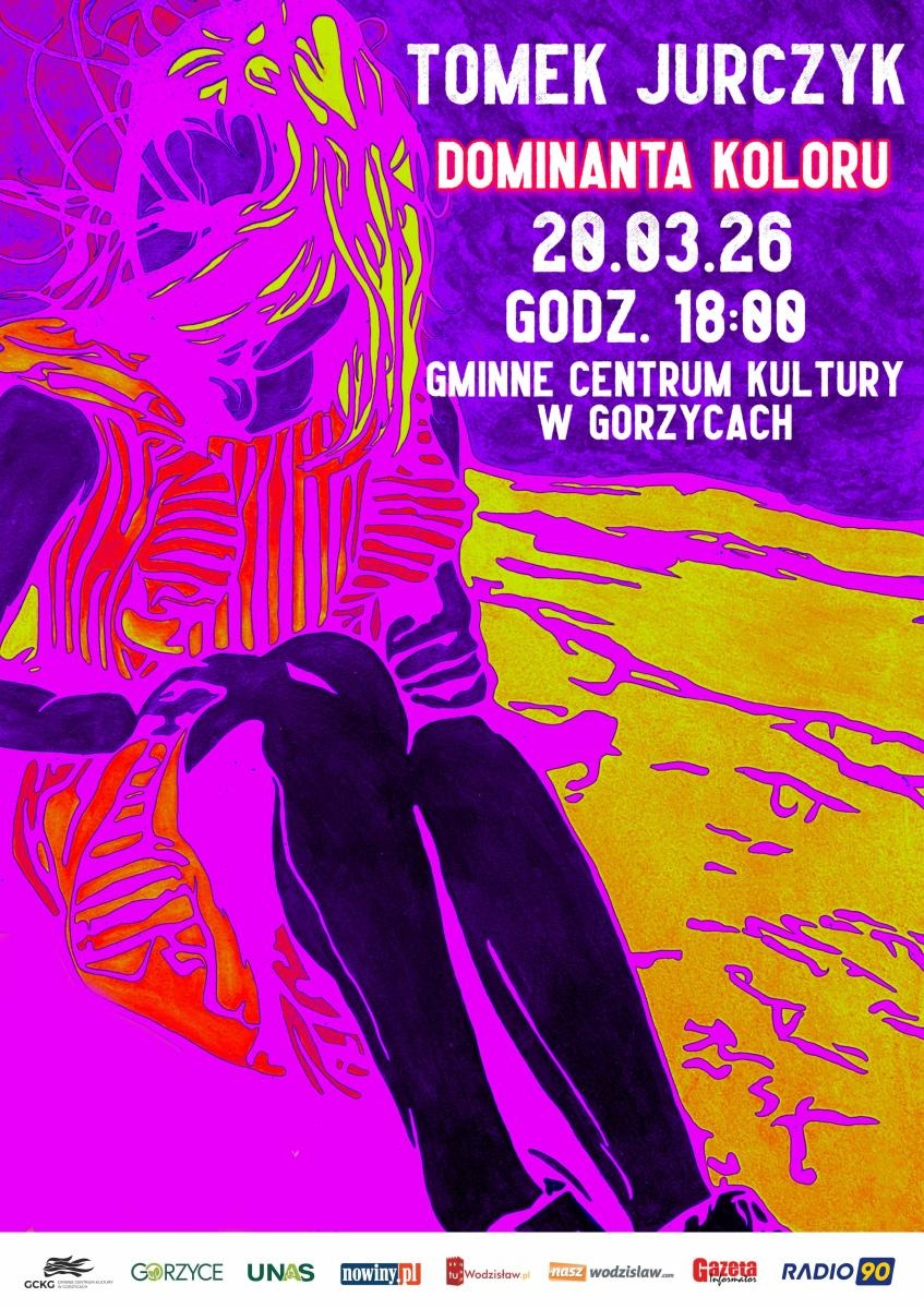 Zdjęcie w galerii na portalu naszwodzislaw.com: Dominanta koloru. Wernisaż wystawy Tomka Jurczyka w Gorzycach wiadomości z regionu