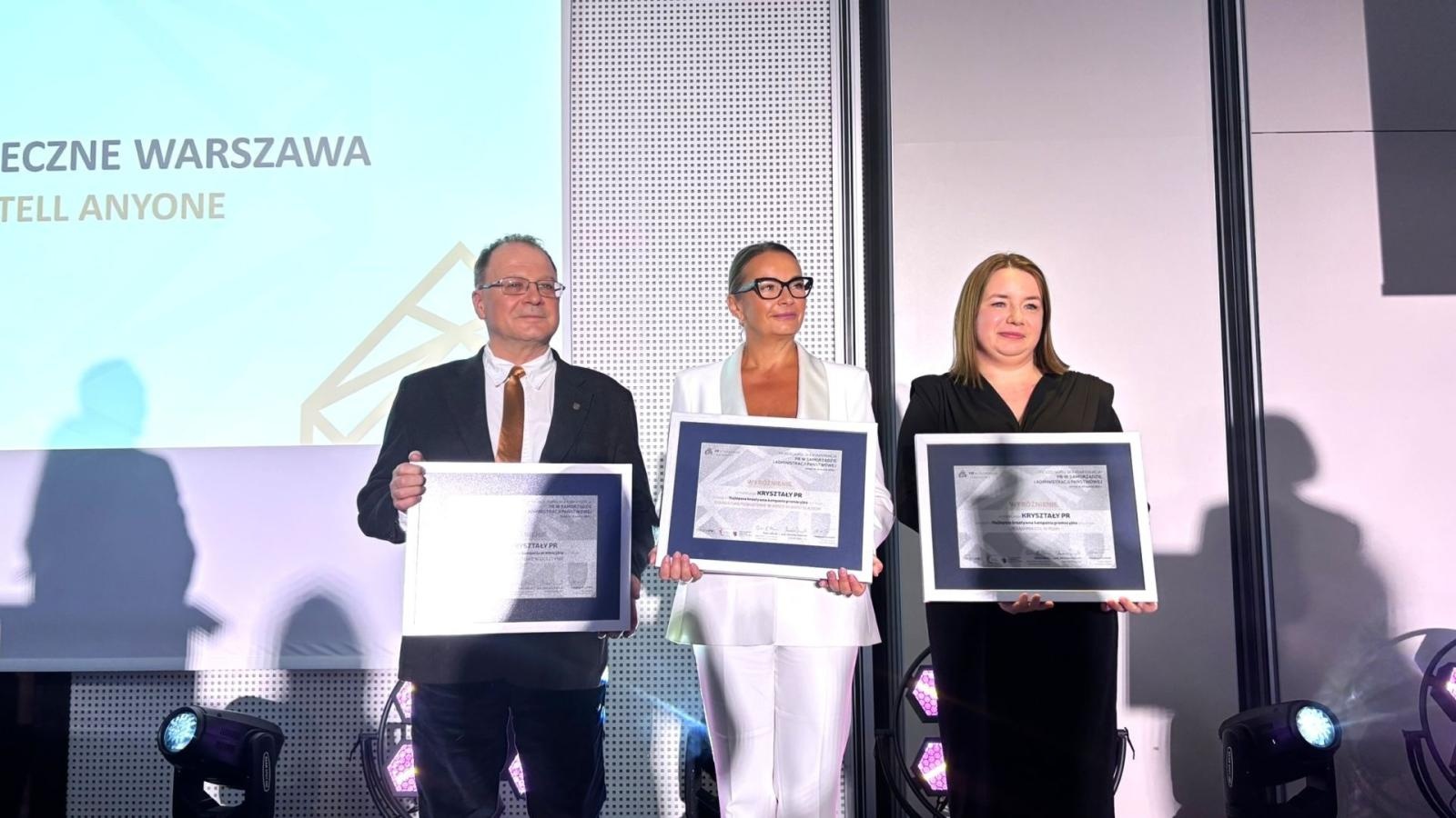 Zdjęcie w galerii na portalu naszwodzislaw.com: Powiat Wodzisławski z prestiżowym Kryształem PR! Cztery wyróżnienia w ogólnopolskim konkursie wiadomości z regionu