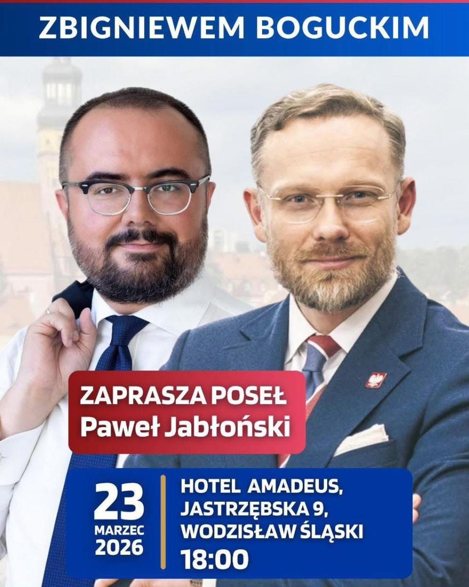 Zdjęcie w galerii na portalu naszwodzislaw.com: Minister prezydenta przyjedzie do Wodzisławia Śląskiego. Otwarte spotkanie z mieszkańcami wiadomości z regionu