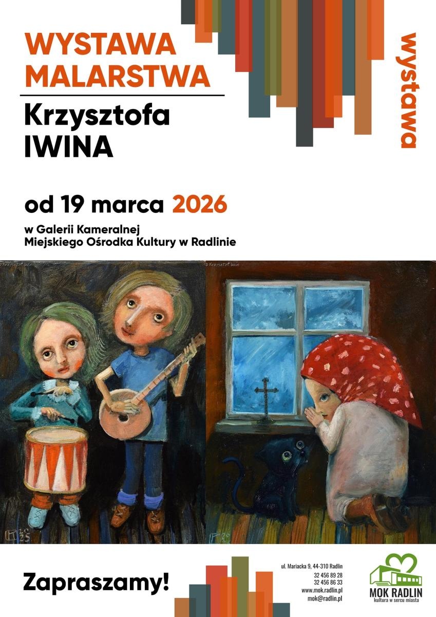 Zdjęcie w galerii na portalu naszwodzislaw.com: Wystawa malarstwa Krzysztofa Iwina w Radlinie wiadomości z regionu