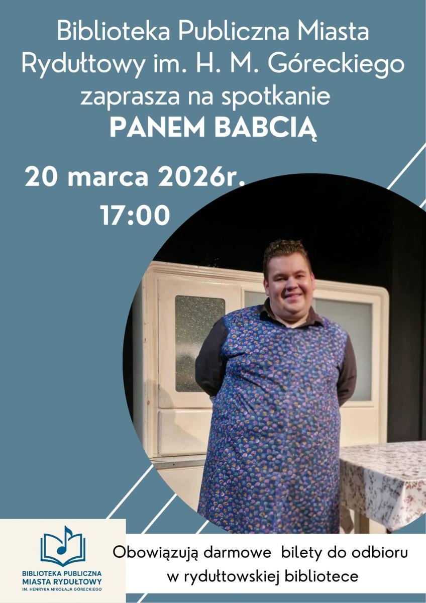 Zdjęcie w galerii na portalu naszwodzislaw.com: Spotkanie z Panem Babcią w Rydułtowach. Internetowy fenomen odwiedzi miejską bibliotekę wiadomości z regionu