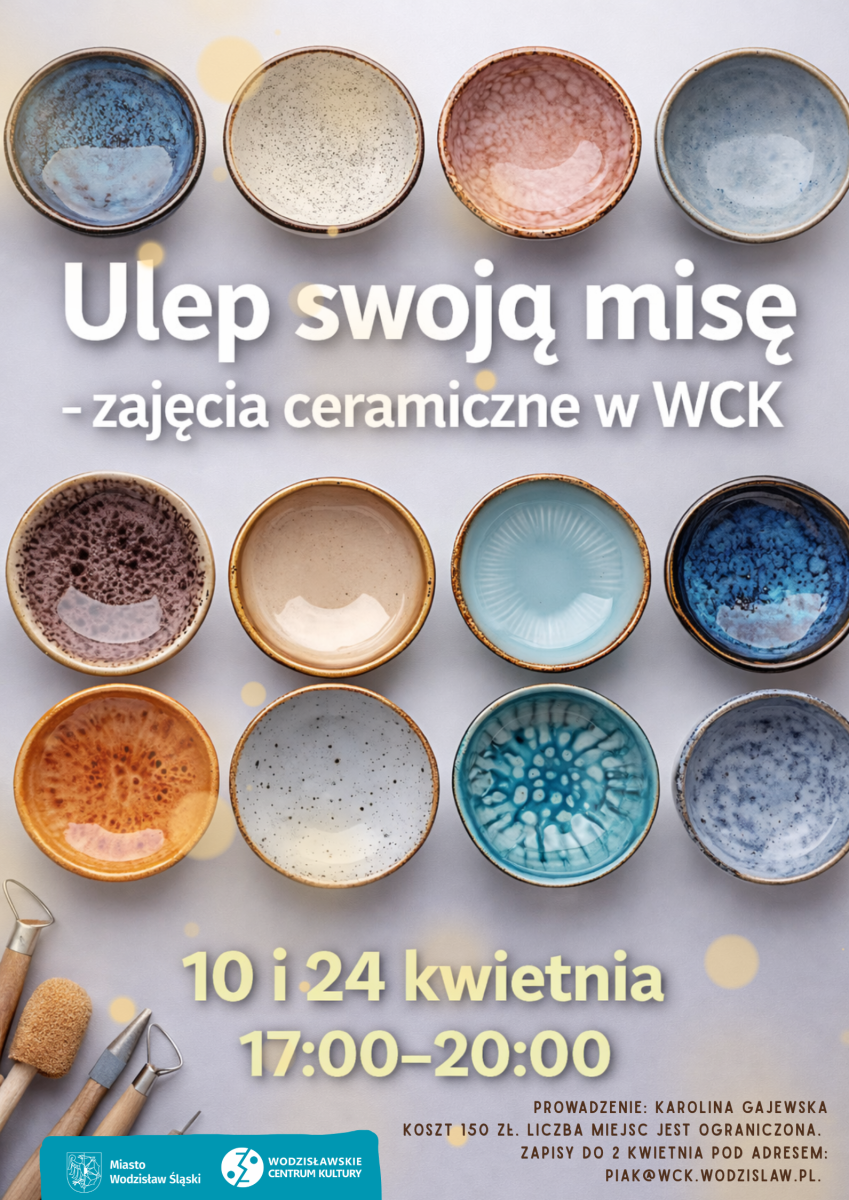 Zdjęcie w galerii na portalu naszwodzislaw.com: Ulep swoją misę - zajęcia ceramiczne w WCK wiadomości z regionu