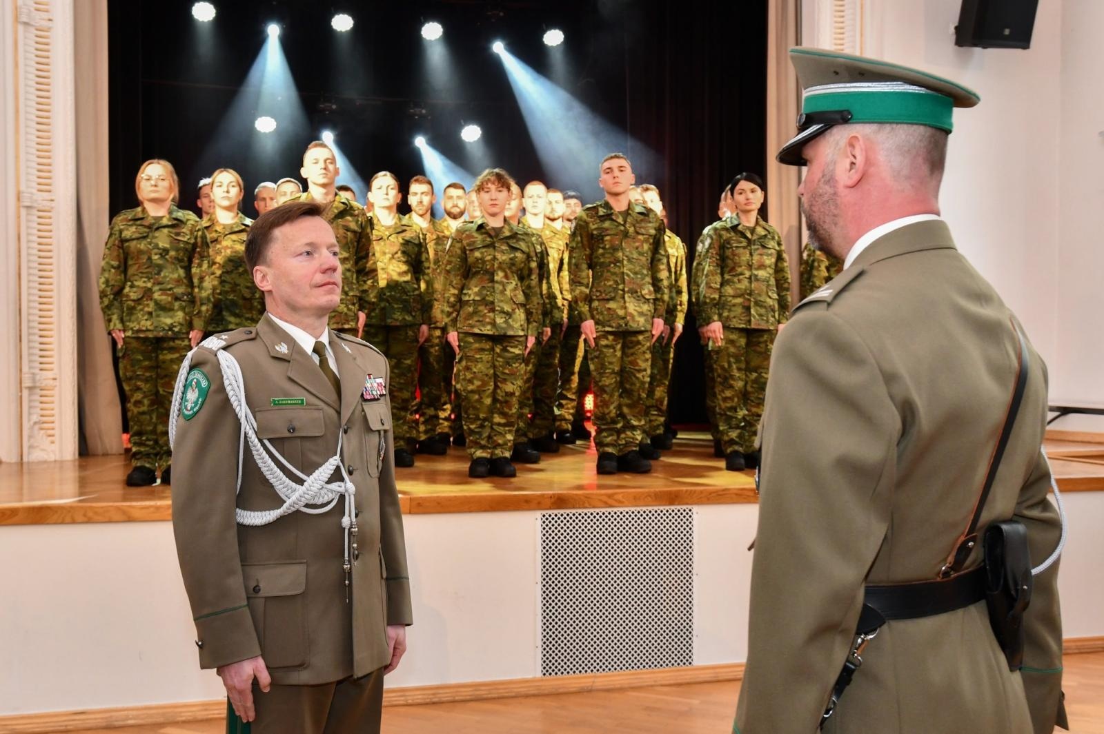 Zdjęcie w galerii na portalu naszwodzislaw.com: Uroczyste ślubowanie nowych funkcjonariuszy Śląskiego Oddziału Straży Granicznej wiadomości z regionu