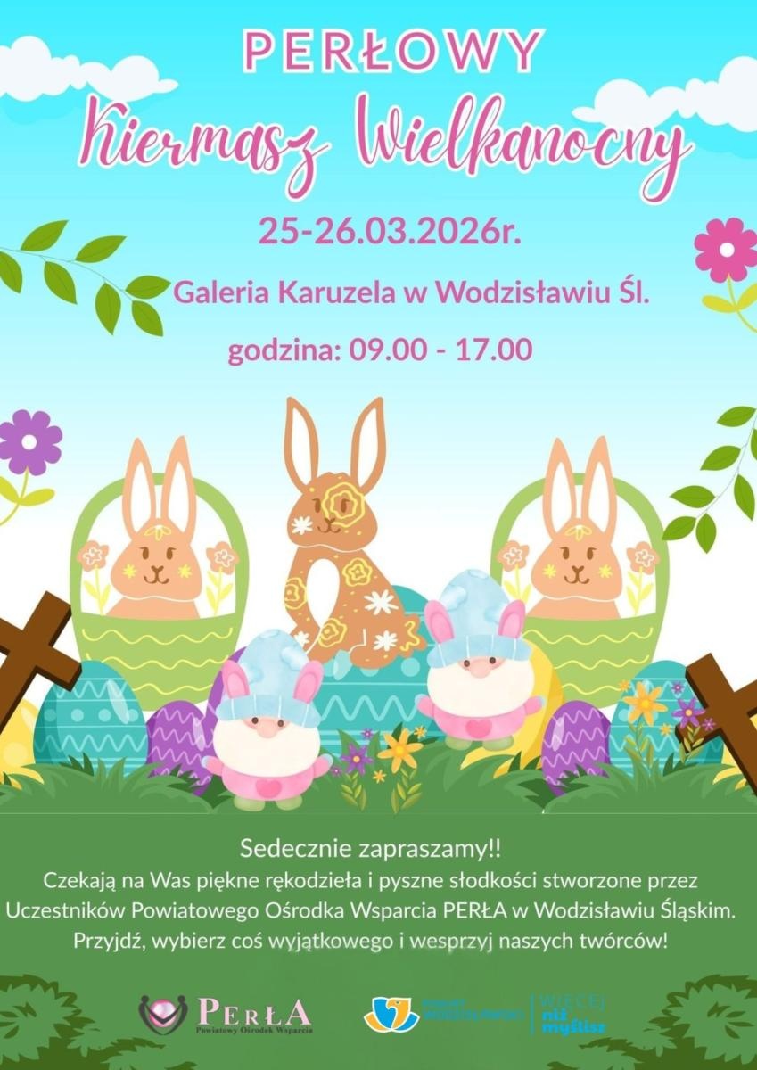 Zdjęcie w galerii na portalu naszwodzislaw.com: Wielkanocne inspiracje z sercem. Kiermasz Perły w Galerii Karuzela wiadomości z regionu