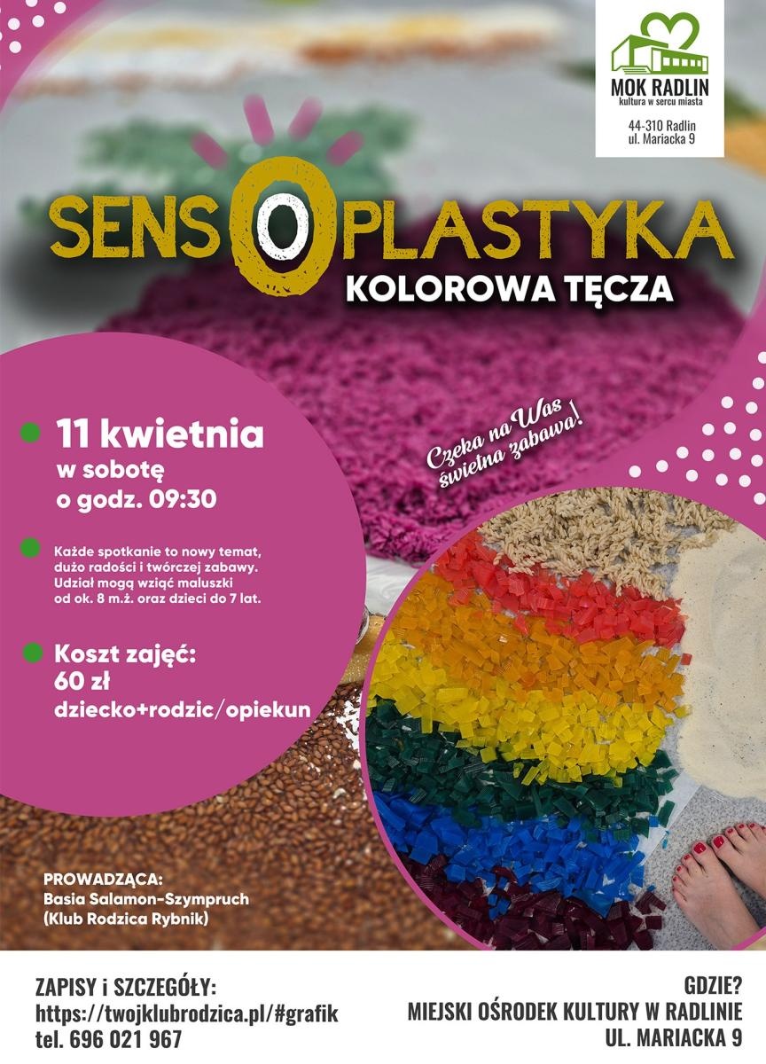 Zdjęcie w galerii na portalu naszwodzislaw.com: Kolorowa Tęcza – zajęcia sensoplastyczne dla dzieci w Radlinie wiadomości z regionu