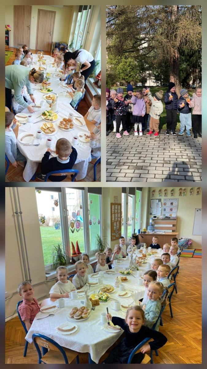 Zdjęcie w galerii na portalu naszwodzislaw.com: Świąteczna atmosfera wcześniej niż zwykle. Wielkanocne śniadania w wodzisławskich przedszkolach wiadomości z regionu