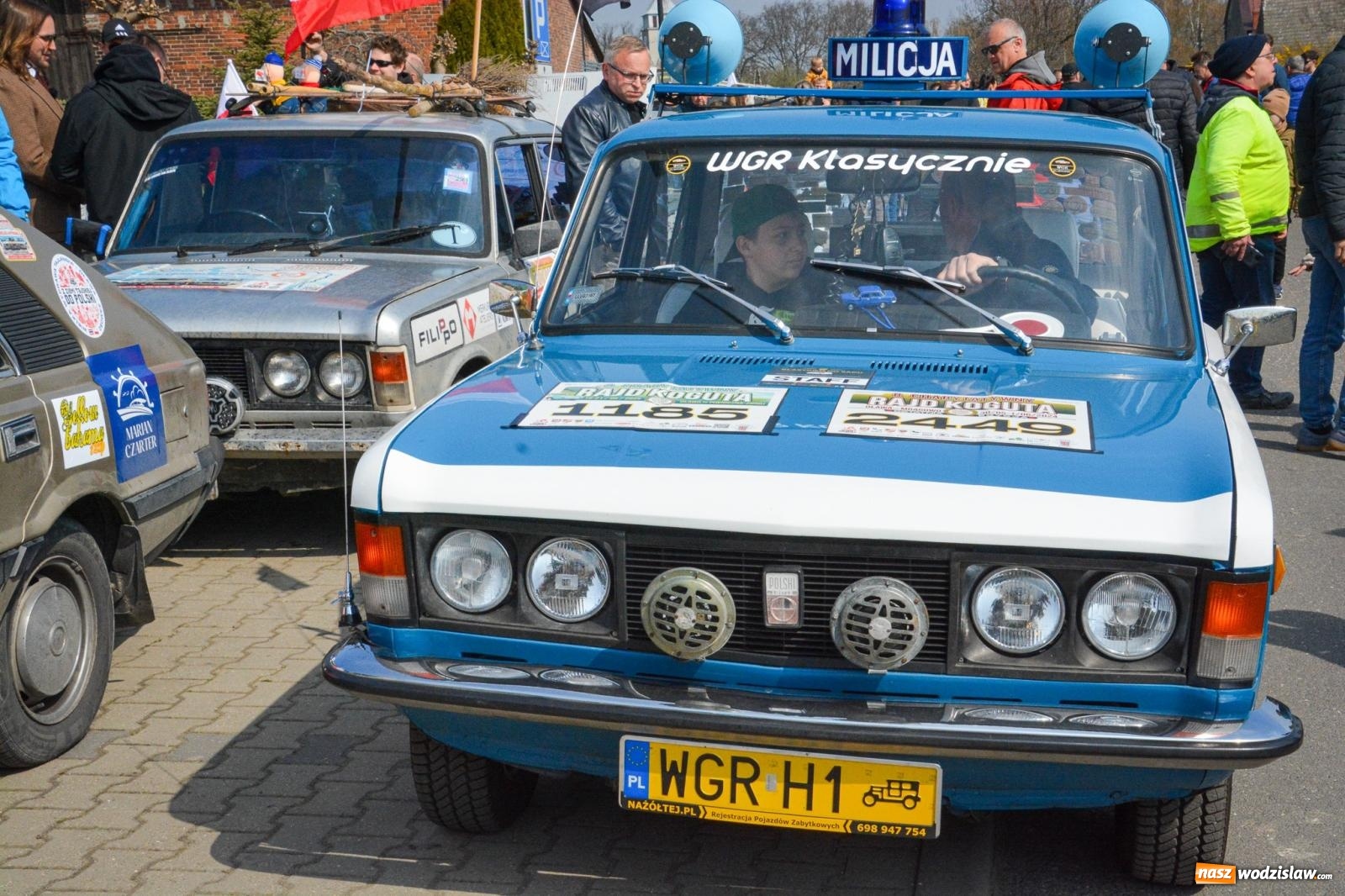 Zdjęcie w galerii na portalu naszwodzislaw.com: Z Tajlandii do Chałupek: Kultowe Fiaty i Polonez tłumnie powitane w ojczyźnie [FOTO i WIDEO] wiadomości z regionu