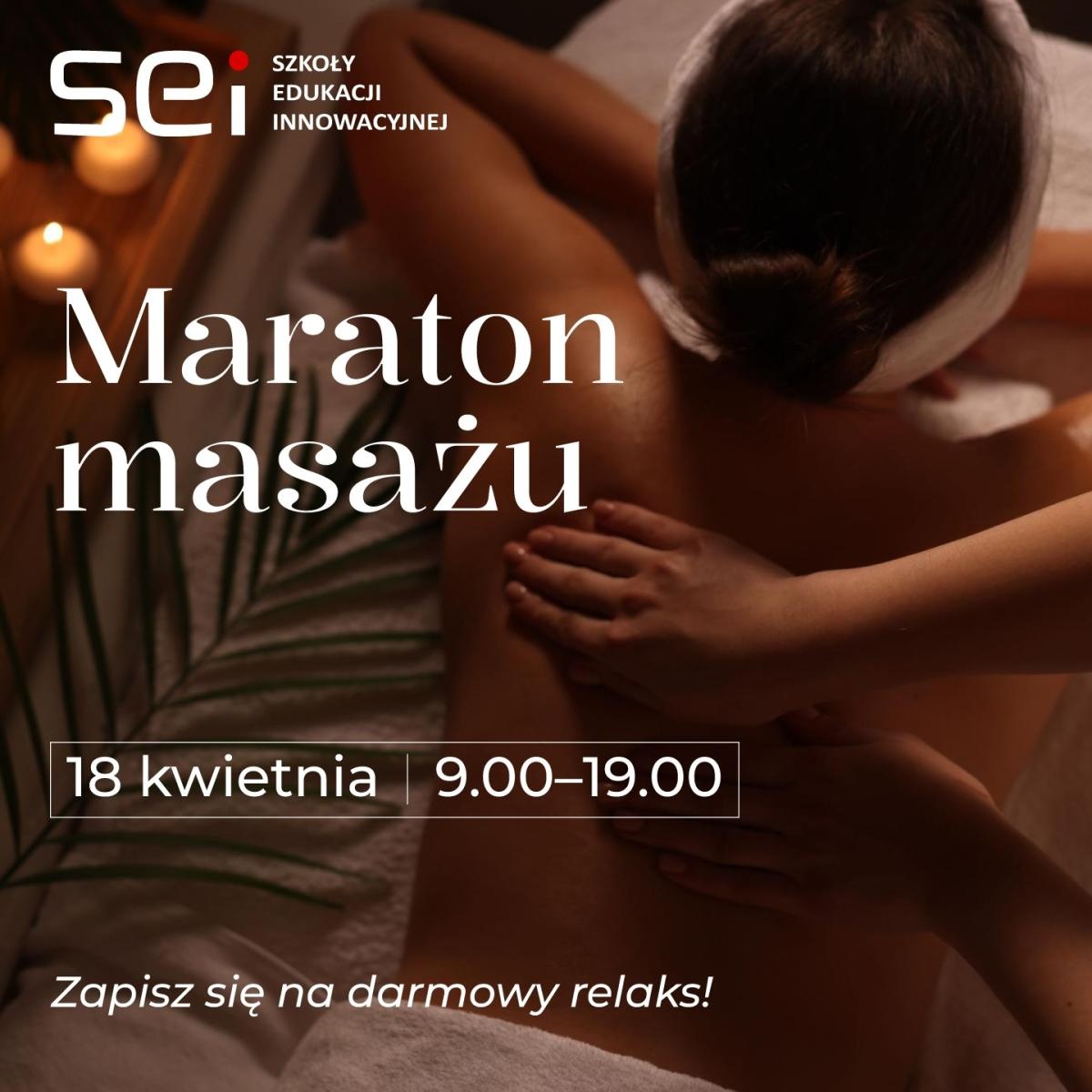 Zdjęcie w galerii na portalu naszwodzislaw.com: Zadbaj o kręgosłup i odpoczynek. Wraca Maraton Masażu SEI wiadomości z regionu