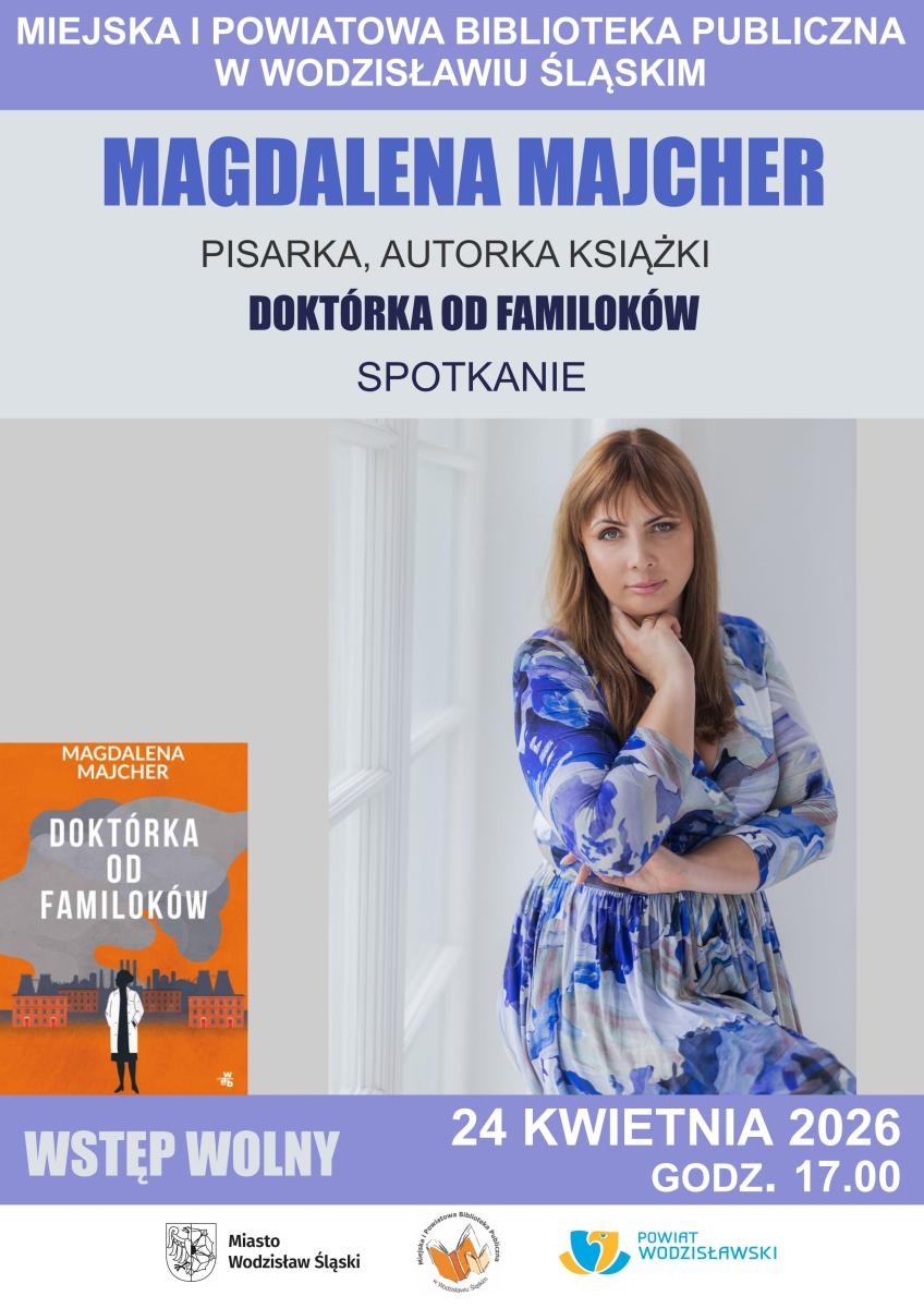 Zdjęcie w galerii na portalu naszwodzislaw.com: Magdalena Majcher spotka się z czytelnikami w Wodzisławiu Śląskim wiadomości z regionu