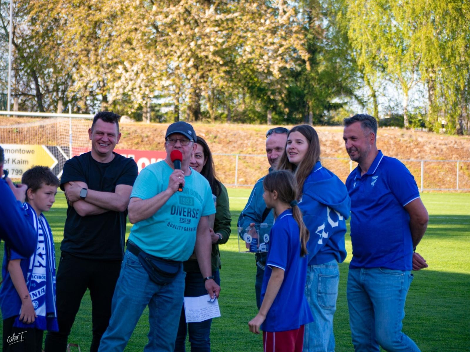 Zdjęcie w galerii na portalu naszwodzislaw.com: Wyrównany mecz i walka do końca. Unia Racibórz dzieli punkty z Naprzodem Czyżowice [FOTO] wiadomości z regionu