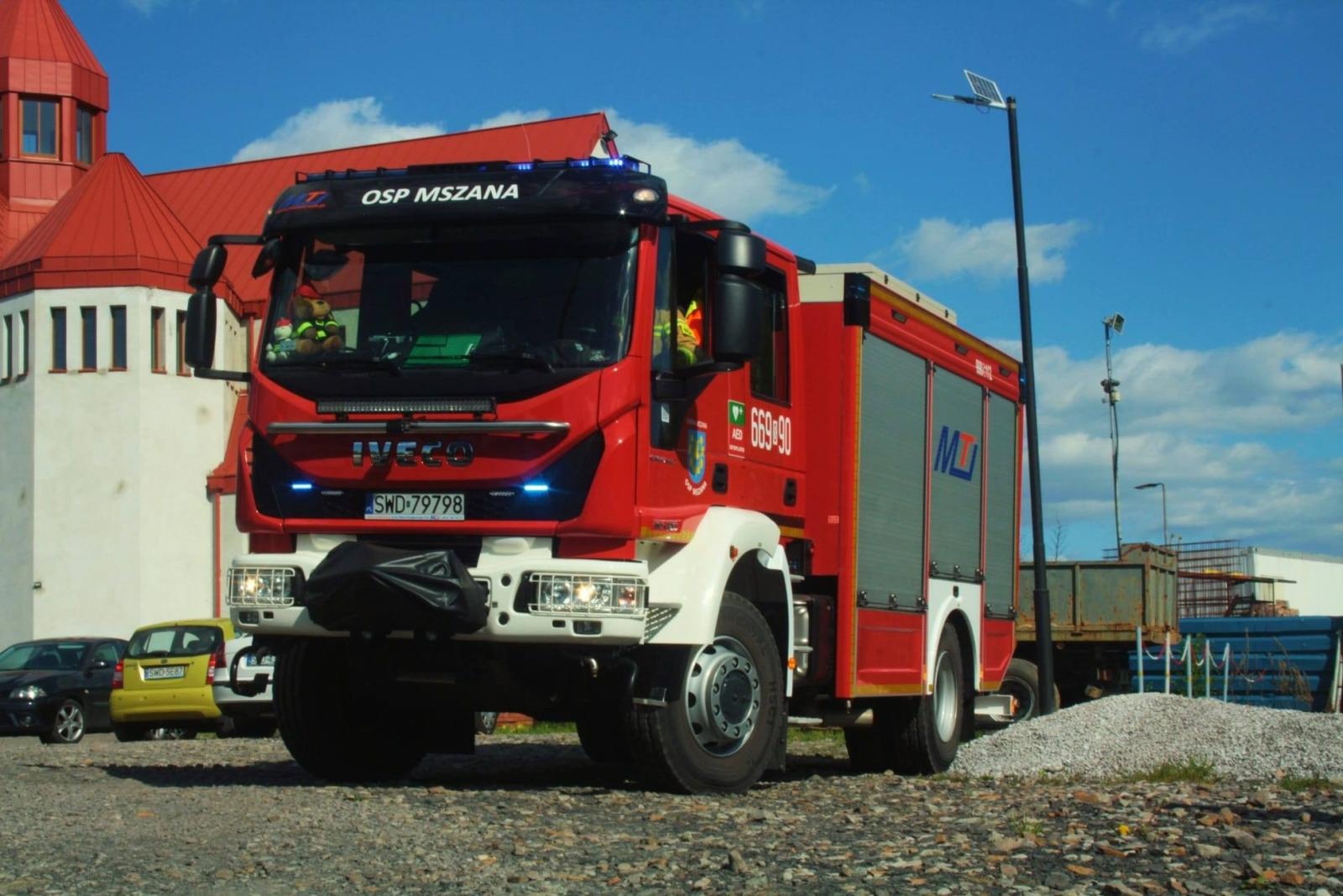 Zdjęcie w galerii na portalu naszwodzislaw.com: Dramatyczna akcja ratunkowa w Wodzisławiu Śląskim. Śmigłowiec LPR lądował przy kaplicy wiadomości z regionu