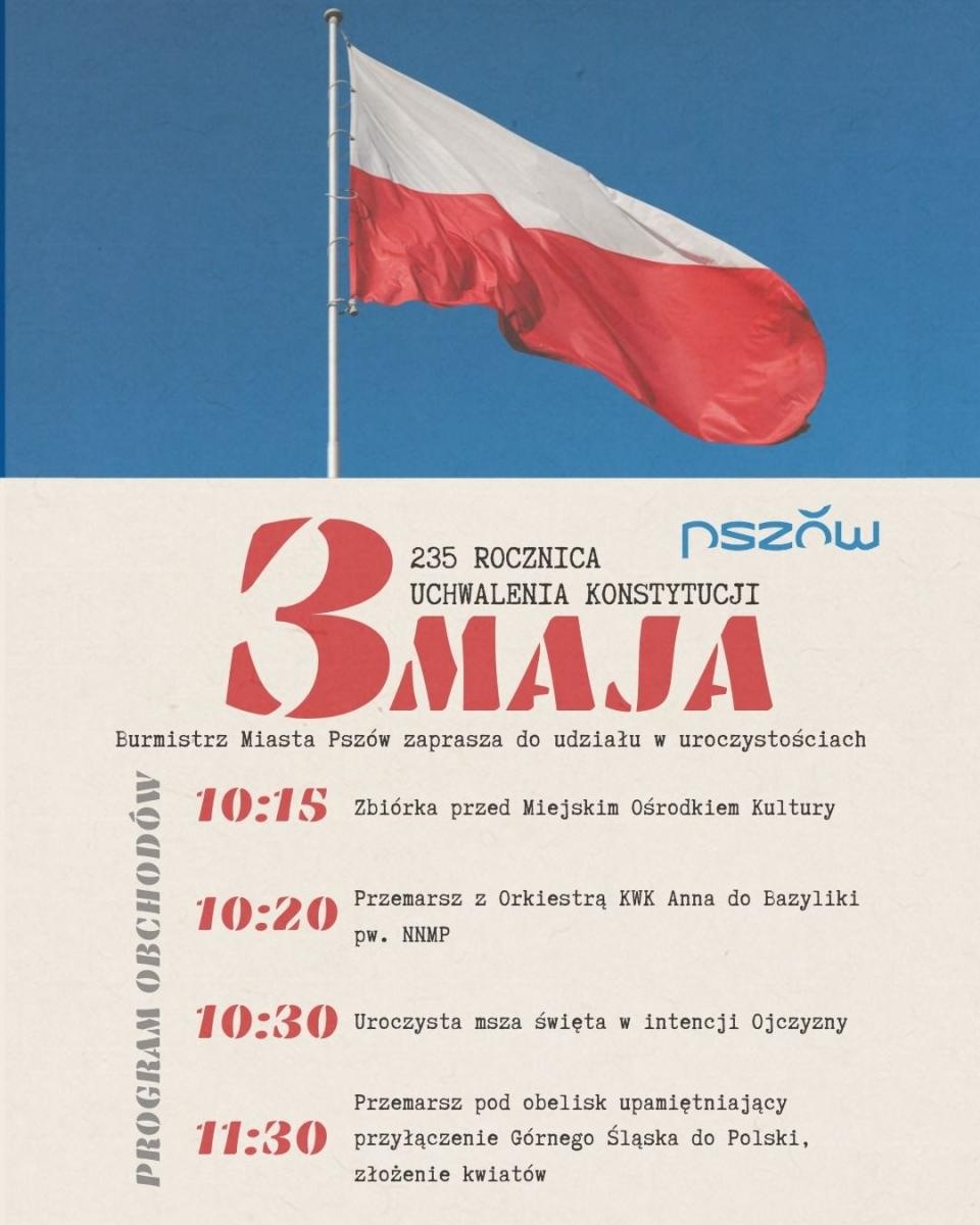 Zdjęcie w galerii na portalu naszwodzislaw.com: Patriotyczne obchody 3 Maja w regionie. Sprawdź harmonogram wydarzeń wiadomości z regionu