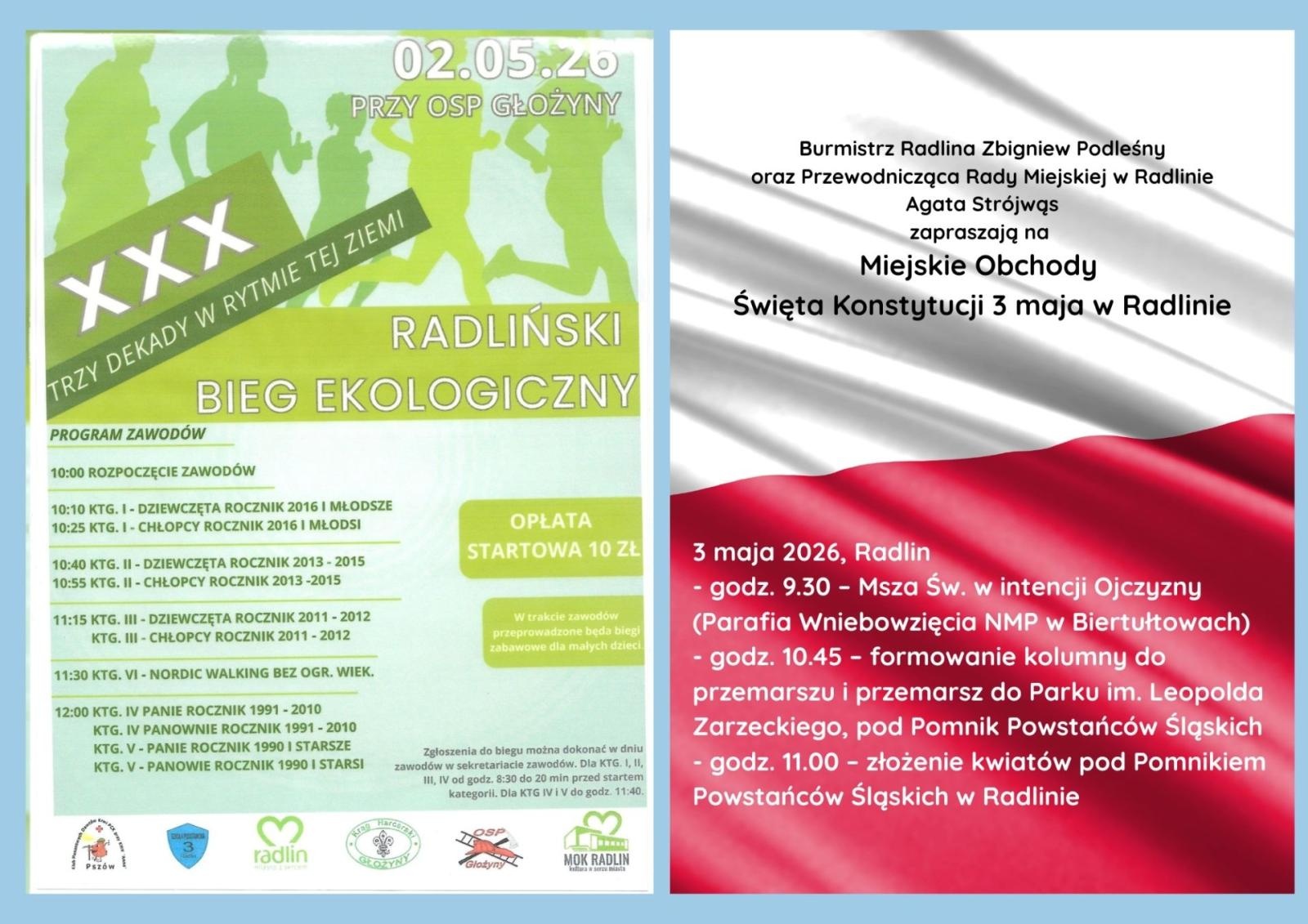 Zdjęcie w galerii na portalu naszwodzislaw.com: Patriotyczne obchody 3 Maja w regionie. Sprawdź harmonogram wydarzeń wiadomości z regionu