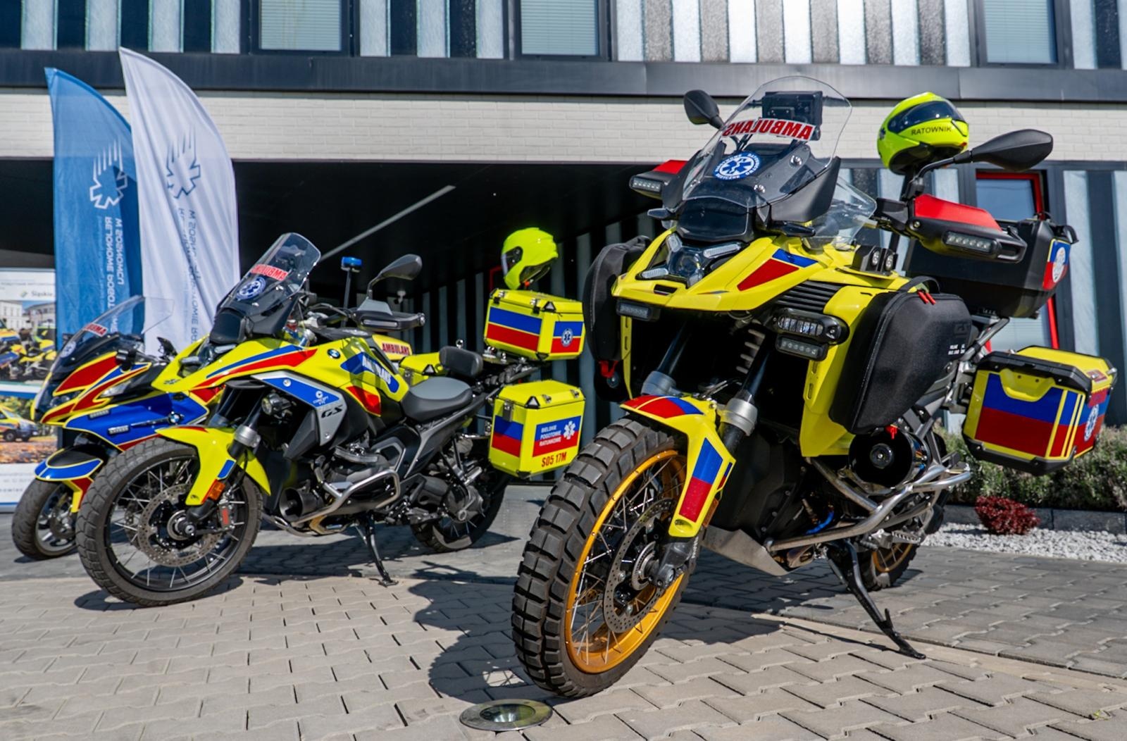 Zdjęcie w galerii na portalu naszwodzislaw.com: Motoambulanse w systemie ratownictwa. Nowelizacja ustawy zwiększy szybkość reakcji służb wiadomości z regionu