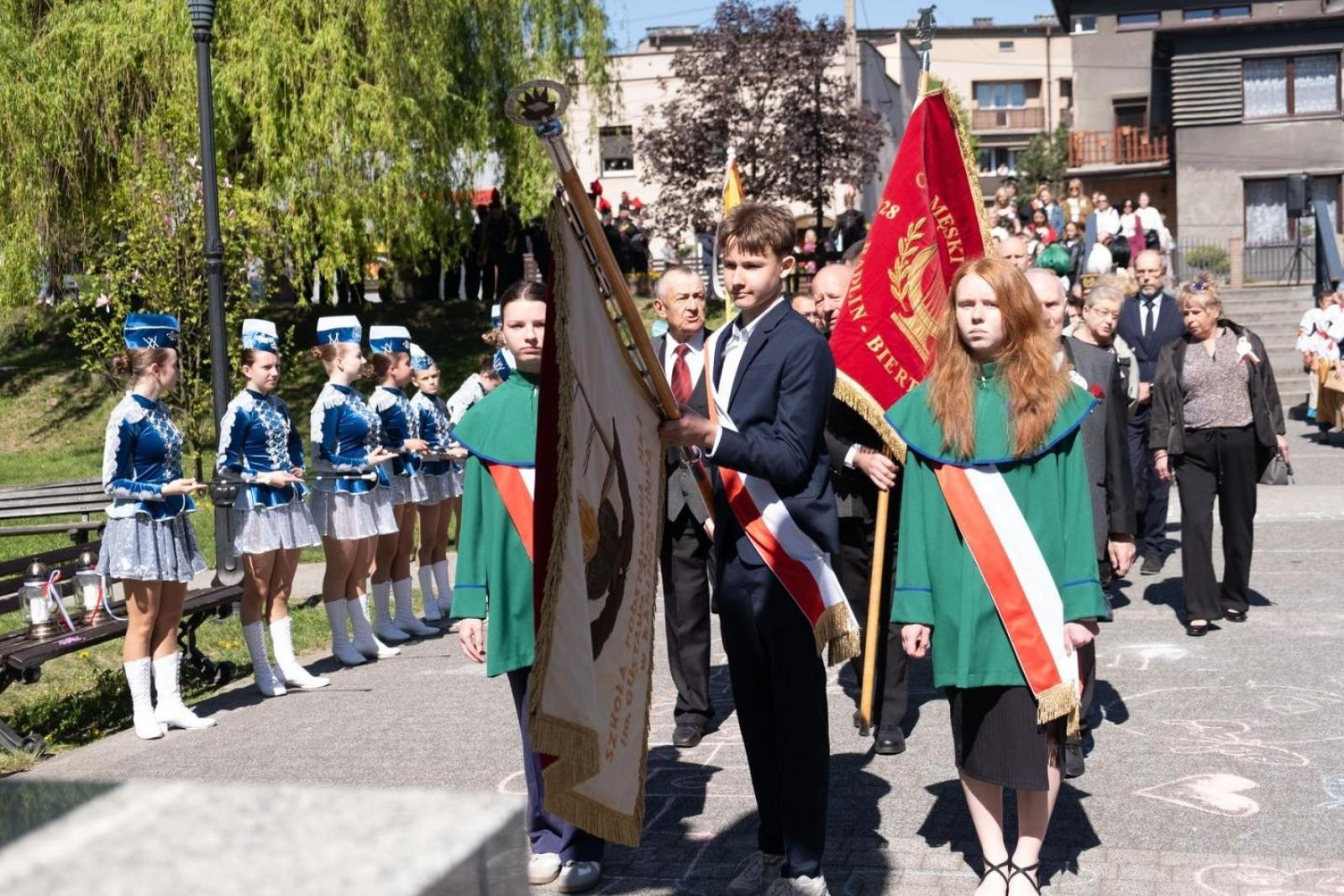Zdjęcie w galerii na portalu naszwodzislaw.com: Obchody Święta Konstytucji 3 Maja w Radlinie. Wspólna pamięć i uroczystości patriotyczne wiadomości z regionu