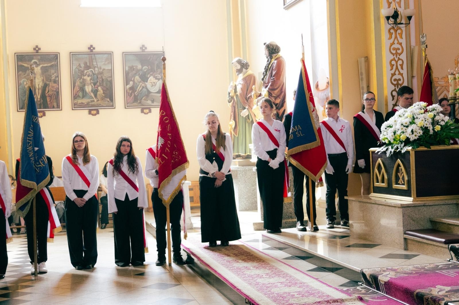 Zdjęcie w galerii na portalu naszwodzislaw.com: Wodzisław Śląski pamięta o Konstytucji 3 Maja. Uroczystości z udziałem mieszkańców i władz wiadomości z regionu