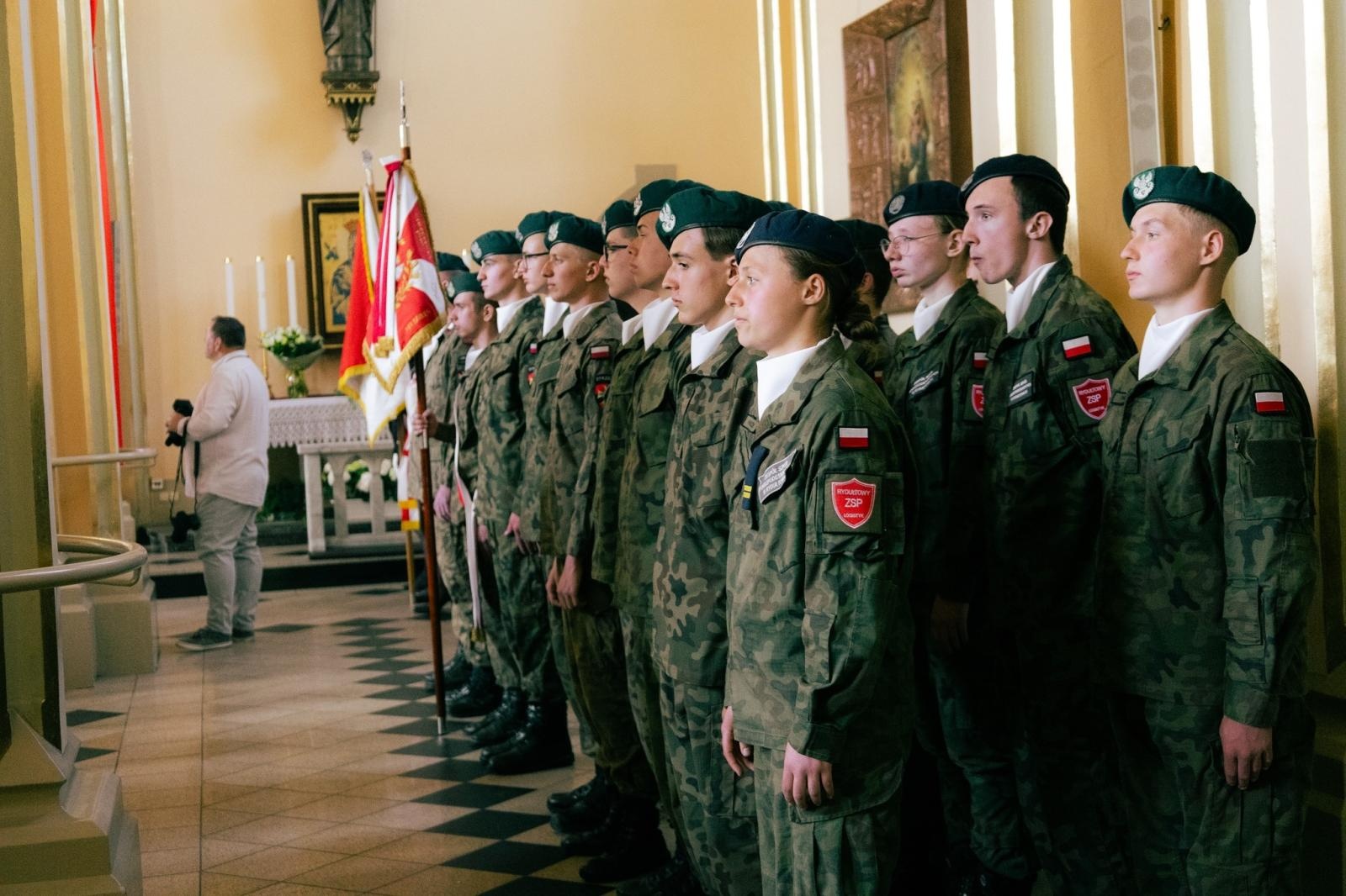 Zdjęcie w galerii na portalu naszwodzislaw.com: Wodzisław Śląski pamięta o Konstytucji 3 Maja. Uroczystości z udziałem mieszkańców i władz wiadomości z regionu