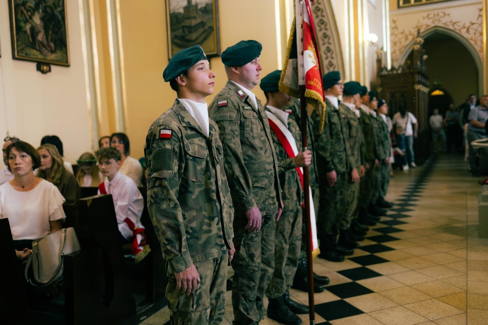 Zdjęcie w galerii na portalu naszwodzislaw.com: Wodzisław Śląski pamięta o Konstytucji 3 Maja. Uroczystości z udziałem mieszkańców i władz wiadomości z regionu