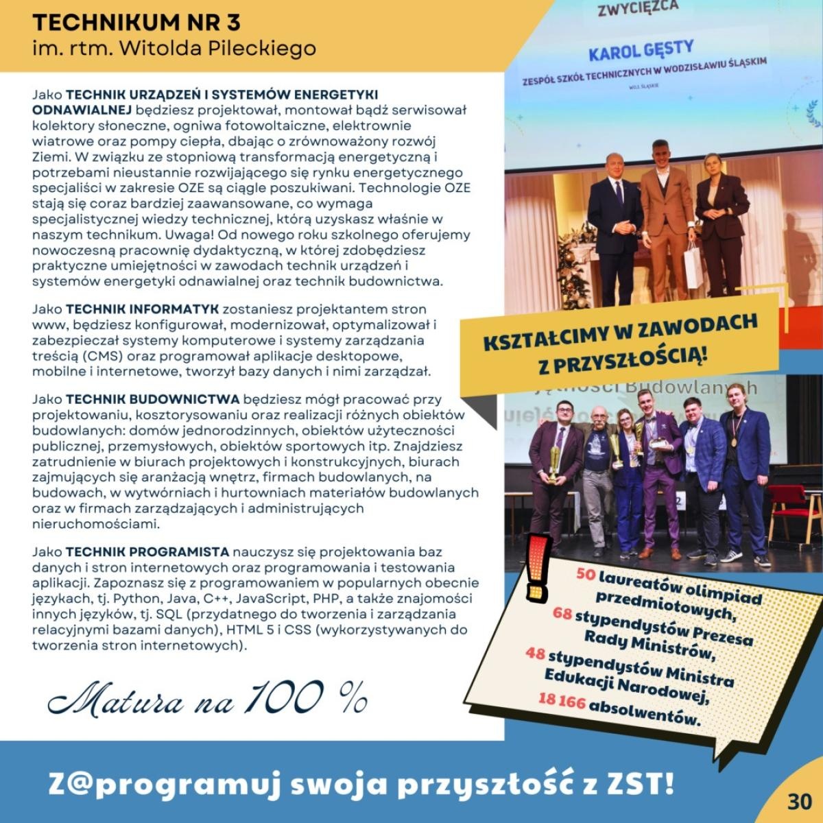 Zdjęcie w galerii na portalu naszwodzislaw.com: Wybór szkoły bez stresu. Powiat Wodzisławski publikuje Informator Naborowy 2026/2027 wiadomości z regionu