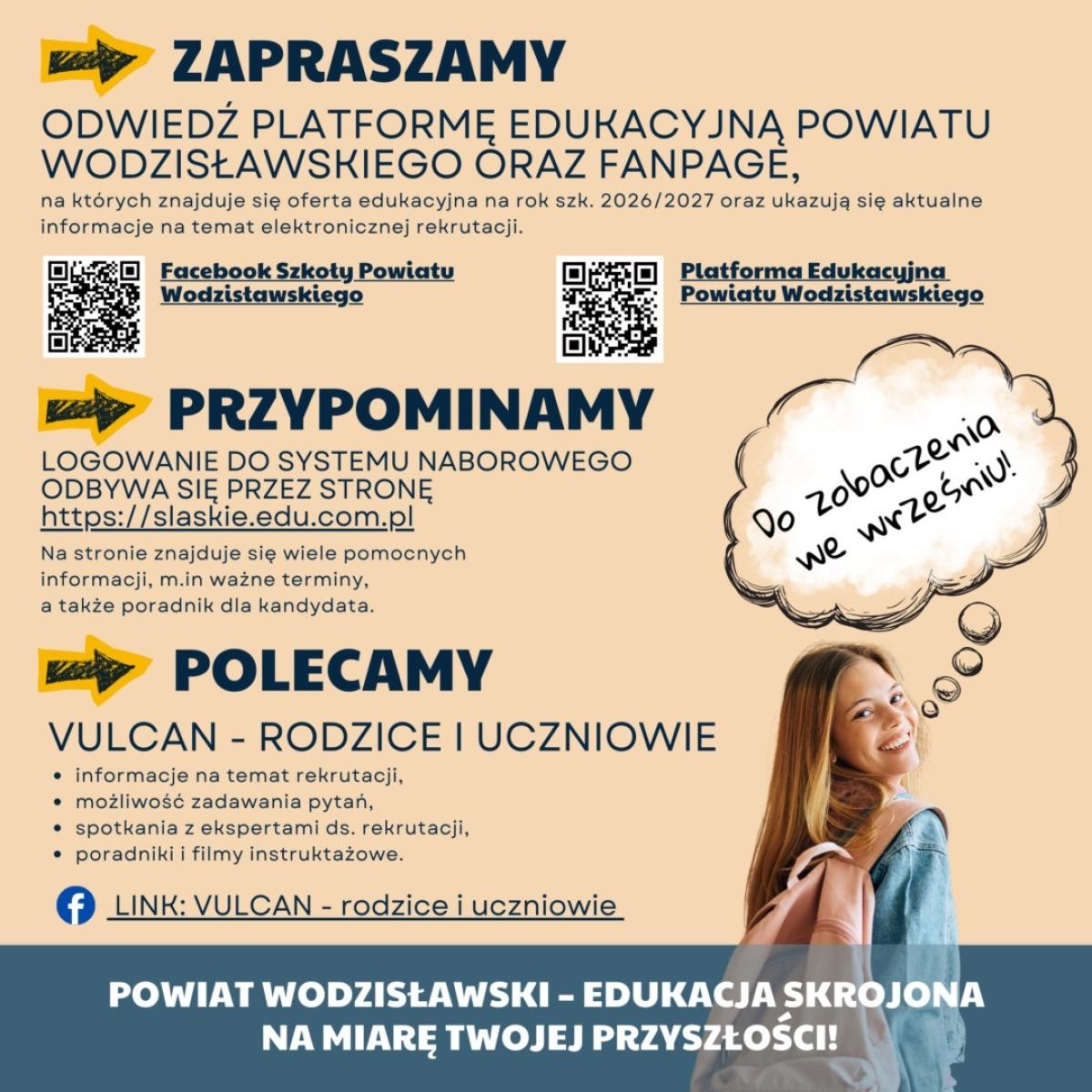 Zdjęcie w galerii na portalu naszwodzislaw.com: Wybór szkoły bez stresu. Powiat Wodzisławski publikuje Informator Naborowy 2026/2027 wiadomości z regionu