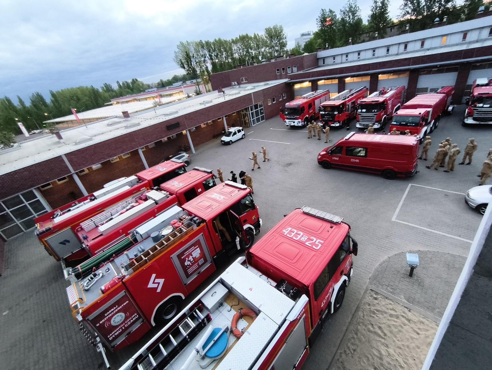 Zdjęcie w galerii na portalu naszwodzislaw.com: Strażacy z regionu jadą ratować Puszczę Solską. Śląska kompania w drodze na Lubelszczyznę wiadomości z regionu