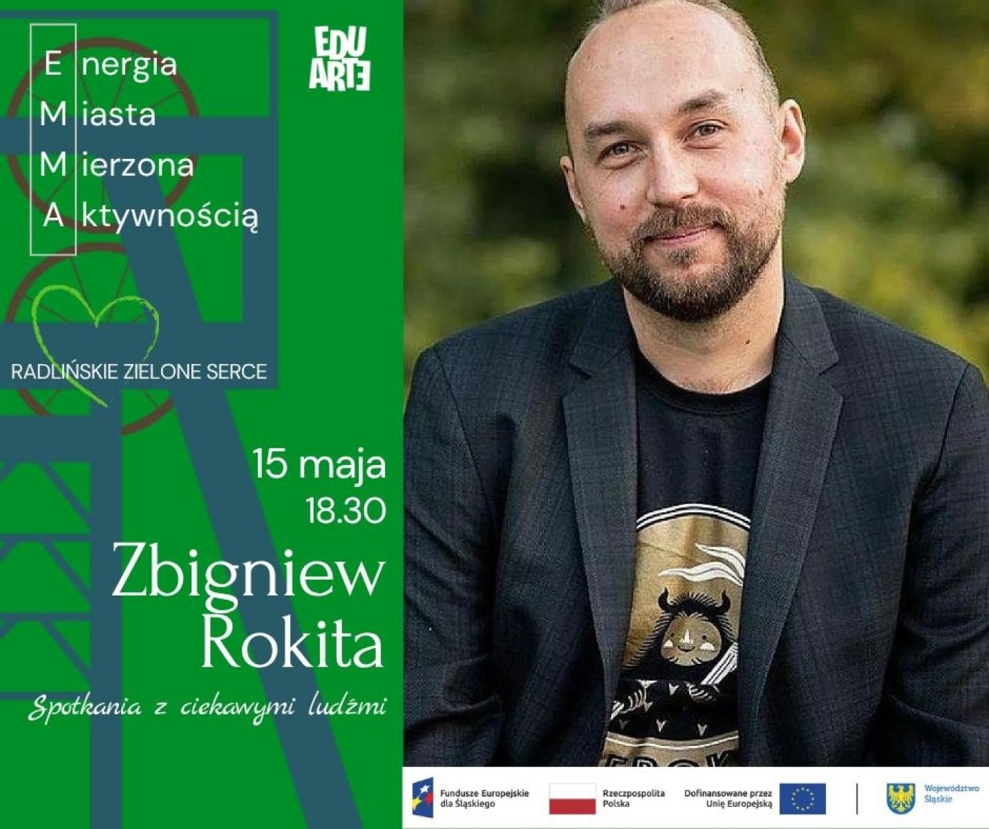Zdjęcie w galerii na portalu naszwodzislaw.com: Zbigniew Rokita w Radlinie. Spotkanie z laureatem Nagrody Nike wiadomości z regionu