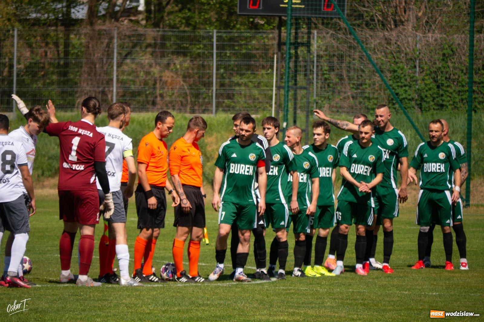 Zdjęcie w galerii na portalu naszwodzislaw.com: Gol w 88. minucie uratował Nędzę. Syrynia wypuściła zwycięstwo z rąk [FOTO] wiadomości z regionu